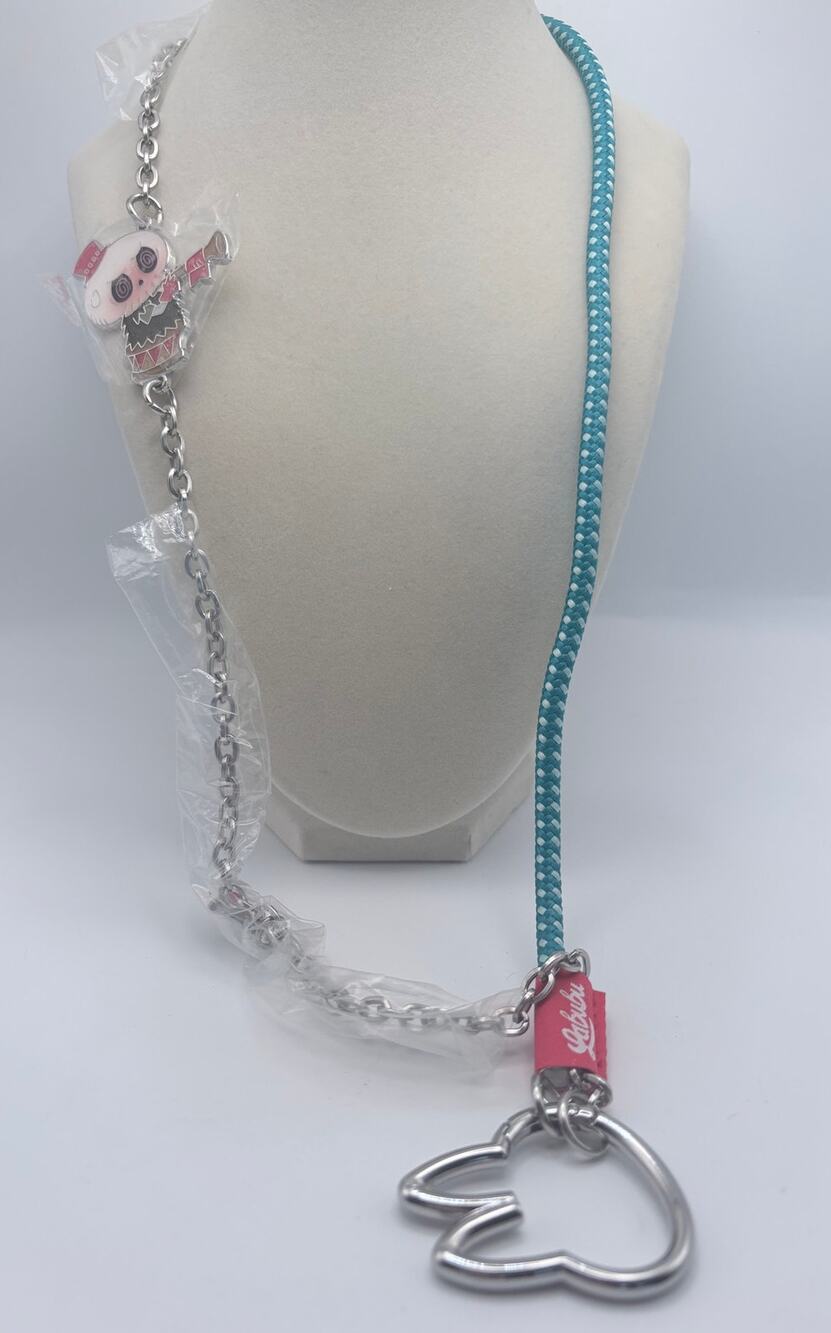 Labubu Lanyard/Wriststrap/Keyfob in Blue